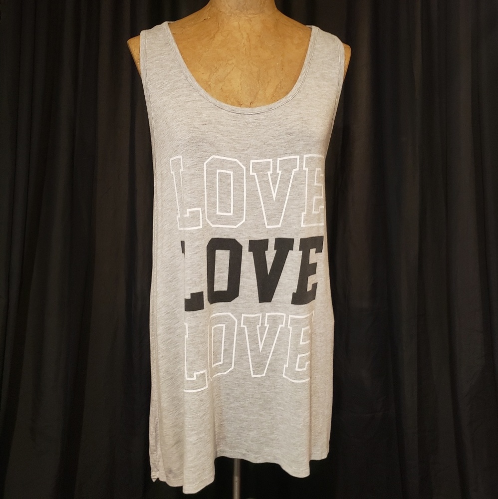 Attitude Not Included "Love" tank top